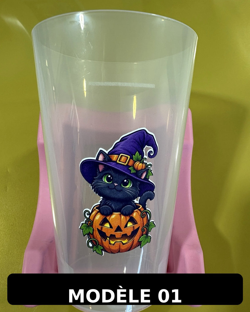 Eco Cup Halloween 33 cl – Modèle au choix 🎃