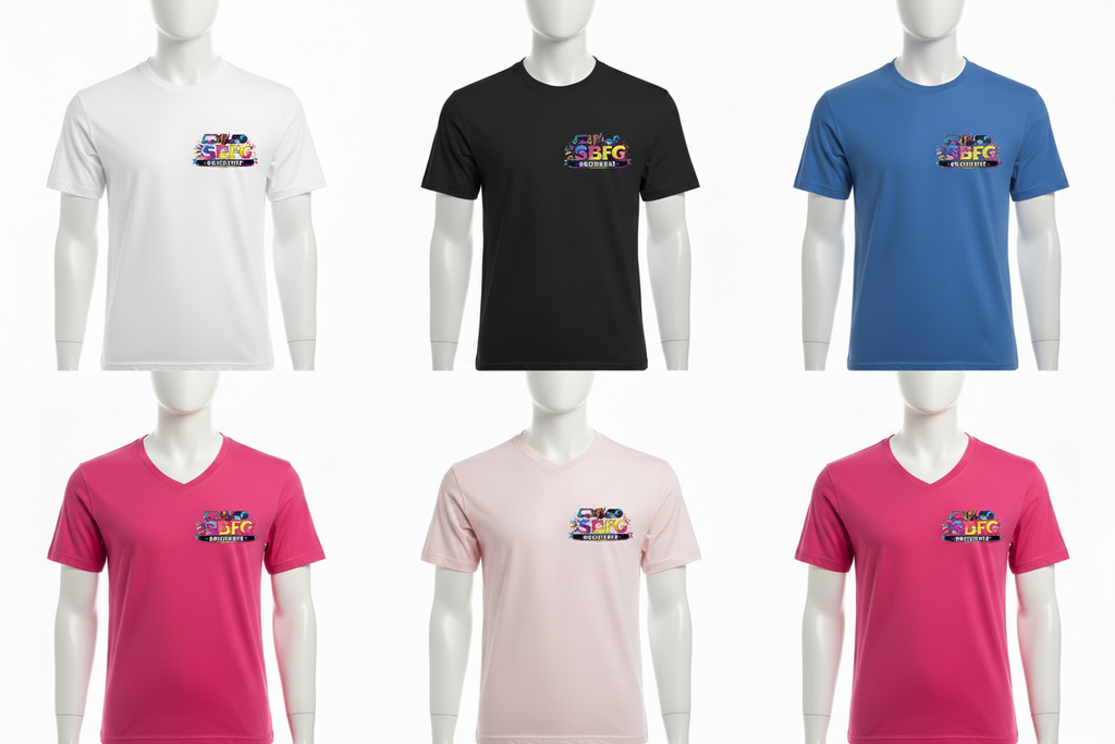 T-shirt brodé côté cœur