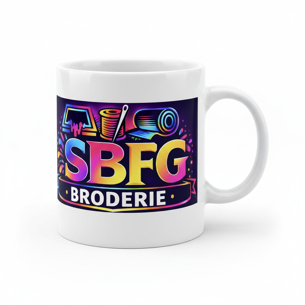 Mug blanc personnalisée