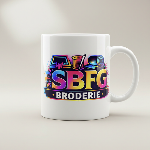 Mug blanc personnalisée
